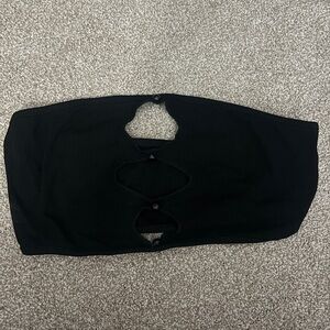 SHEIN Elegant Black Top